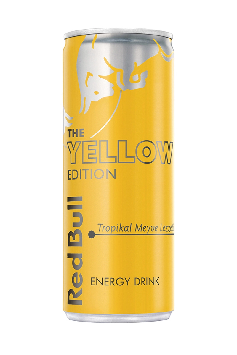 Red Bull Yellow Edition Tropikal Meyve Enerji İçeceği